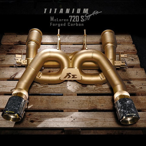 FI Exhaust 2017-2021 McLaren 720s Titanium Series Valvetronic Exhaust System