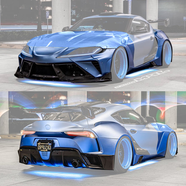 Robot Alerion (Style A) Toyota GR Supra Moray Full Widebody Kit