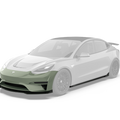 Robot Craftsman Tesla Model 3 "Crypton" Fibre Glass Reinforced Plastic Complete Body Kit (FRP)