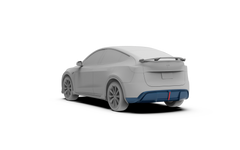 Robot Tesla Model Y Rear Diffuser