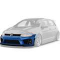 Robot Craftsman Volkswagen Golf / GTI / Golf R MK7 MK7.5 Fibre Glass Reinforced Plastic Complete Front Bumper (FRP)