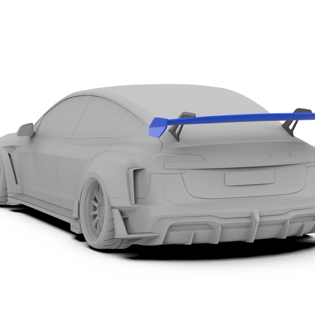 Robot Craftsman Tesla Model 3 Highland "Hacker" Spoiler Options