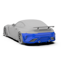 Robot Works Mercedes AMG GT Rear Bumper & Diffuser