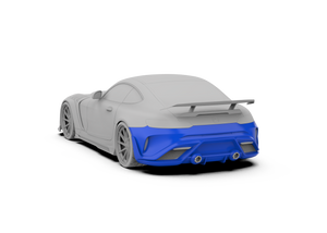 Robot Works Mercedes AMG GT Rear Bumper & Diffuser