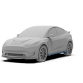 Robot Tesla Model Y Side Skirts