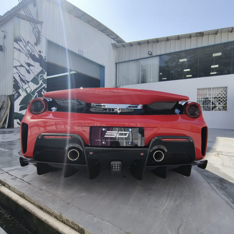 SD Dynamics Full Ferrari 488GTB Upgrade to Pista Conversion Body Kit