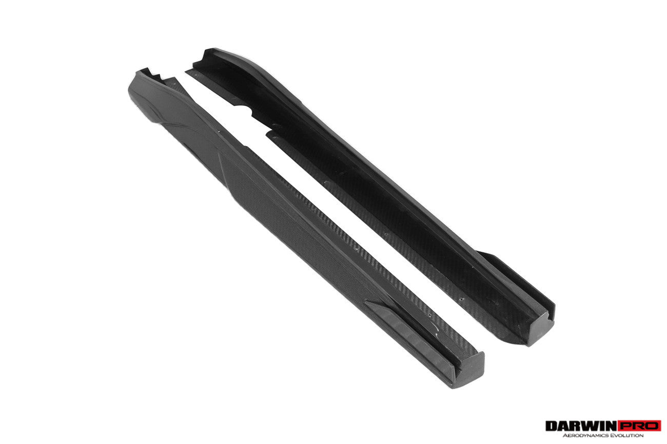 DarwinPRO 2022-2026 Ferrari 296 GTB & GTS Type F171 iMP Style Carbon Fiber Full Kit (For Surround View Camera System Bumper Only)