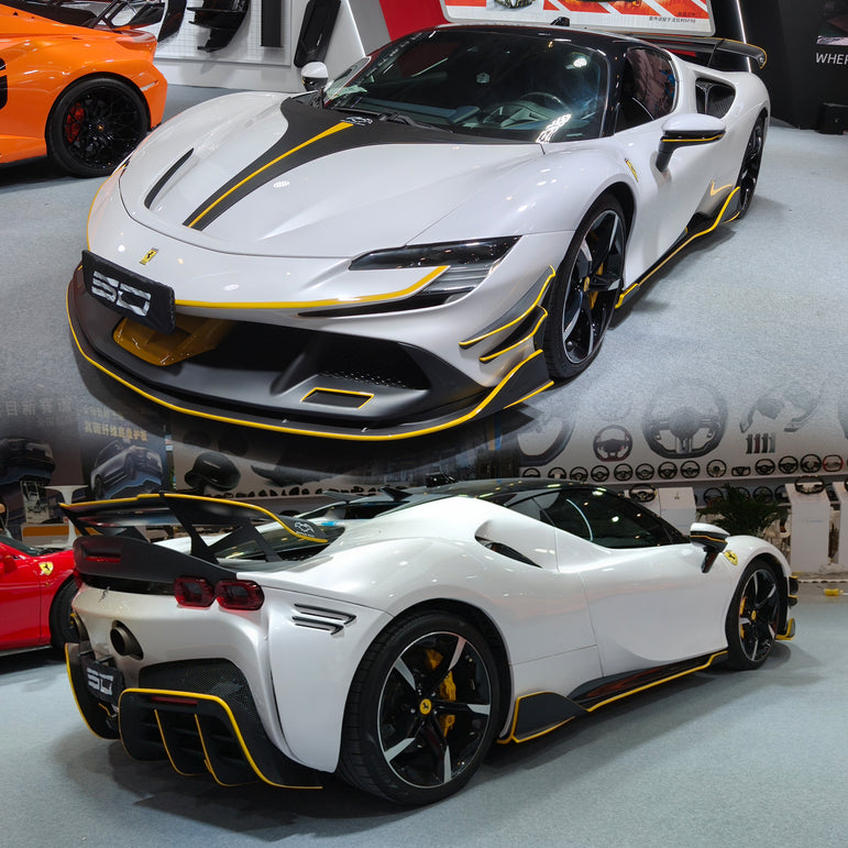 SD Dry Carbon Fibre (Prepreg) Full Aero Bodykit for Ferrari SF90