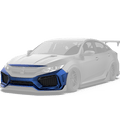 Robot Craftsman 10th Gen Honda Civic Front Bumper & Front Lip