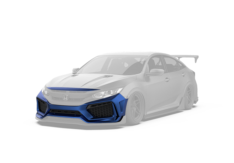 Robot Craftsman 10th Gen Honda Civic Front Bumper & Front Lip