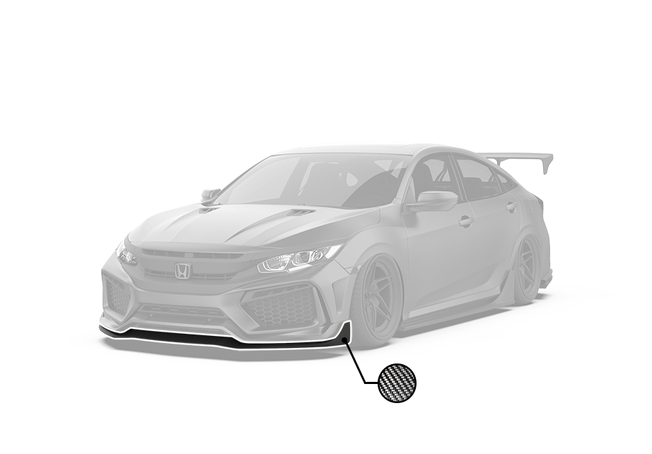 Robot Craftsman 10th Gen Honda Civic Front Bumper & Front Lip