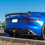 CMST Carbon fiber Rear Spoiler Wing Ver.1 for Jaguar F-Type 2014-ON