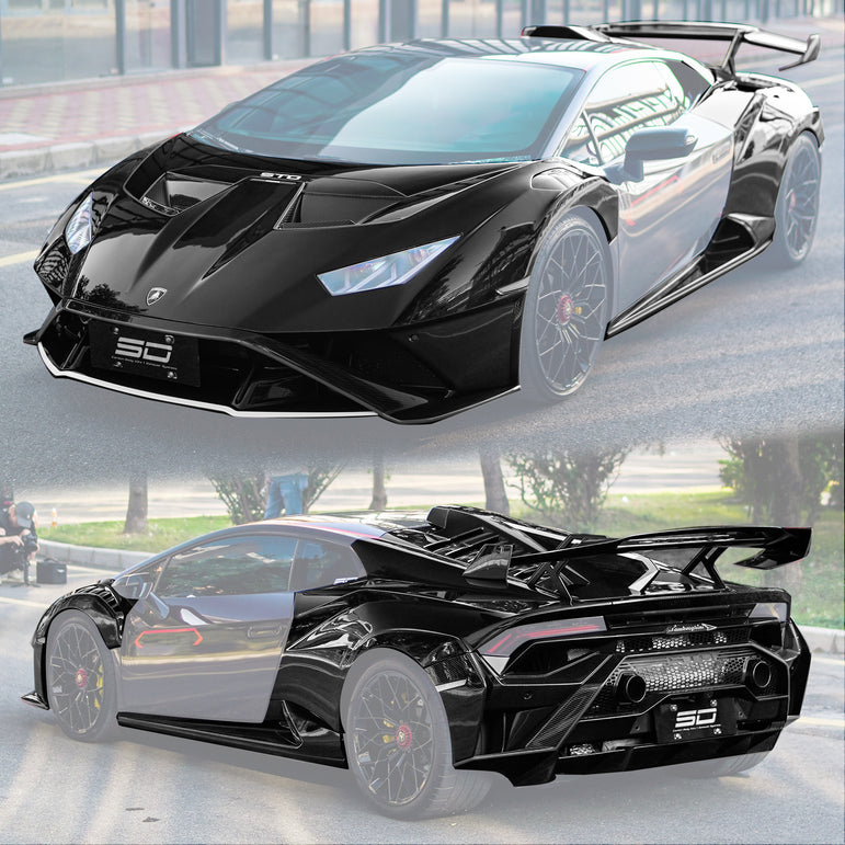 SD Dynamics Lamborghini Huracan to STO Conversion Dry-Carbon Full Body Kit