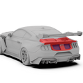 Robot Ford Mustang V5 GTR Widebody Boot/Trunk Options