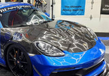 TAKD Carbon Pre-preg Carbon Fiber Hood Bonnet Porsche 718 Boxster / Cayman & 911 991.1 991.2