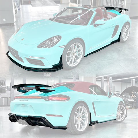 Geex x Freeman Studio Porsche 718 Boxster Carbon Fibre Aero Kit