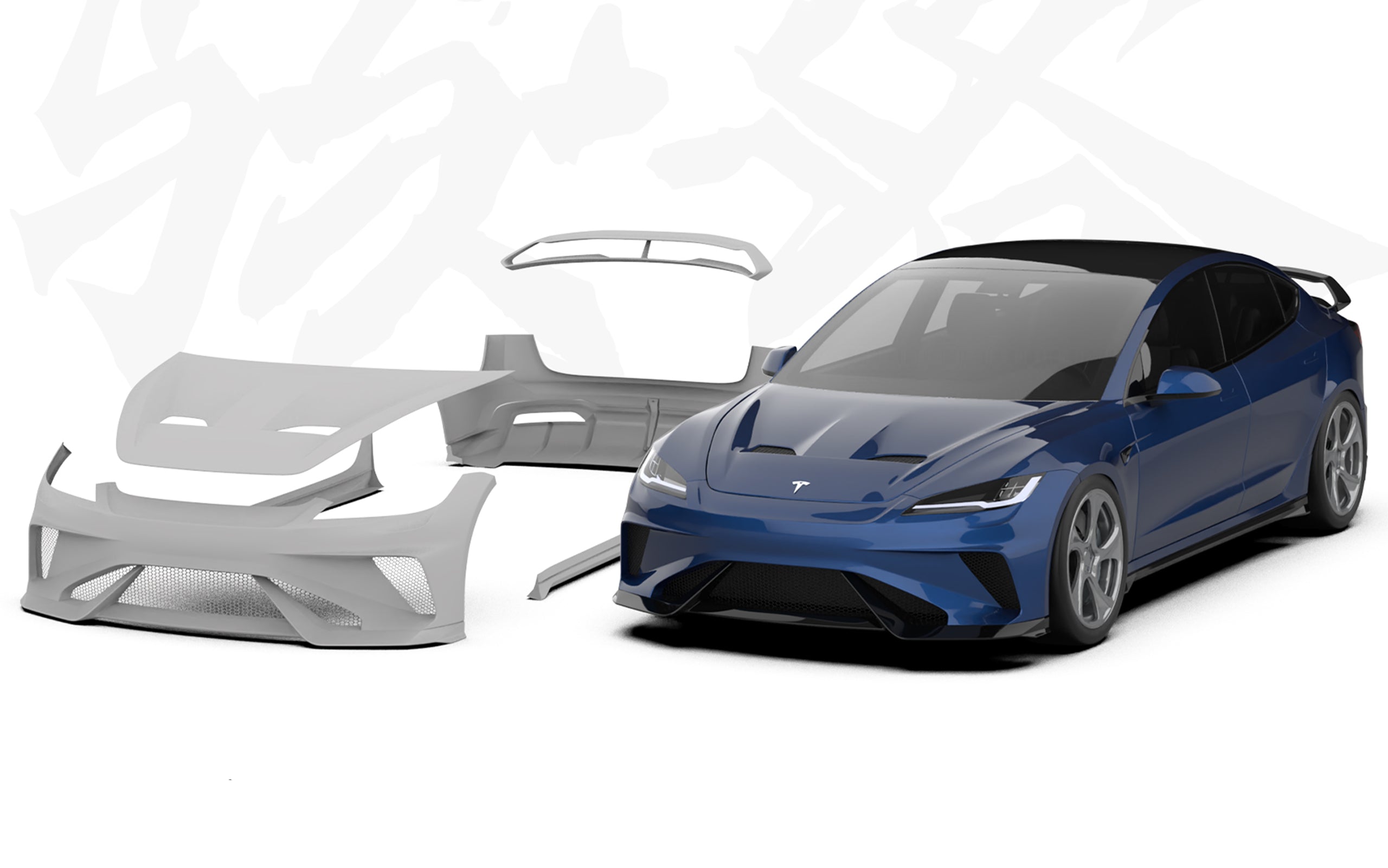 Robot Craftsman Tesla Model 3 Highland 