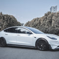 CMST Tuning Carbon Fiber Front Bumper & Front Lip for Tesla Model 3 Ver.2 - Robot Bodykits