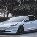 CMST Tuning Carbon Fiber Front Bumper & Front Lip for Tesla Model 3 Ver.2 - Robot Bodykits