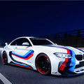 2014-2019 BMW 2 Series F22 VR Style Partial Carbon Fiber Wide Body Full Body Kit