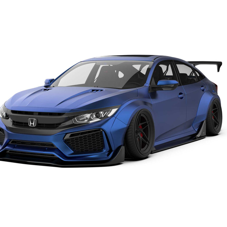 Robot 10th Gen Honda Civic SEDAN FRP Complete Widebody Kit