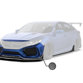 Robot Craftsman 10th Gen Honda Civic Body Kit Narrowbody Fibre Glass Reinforced Plastic Complete Body Kit