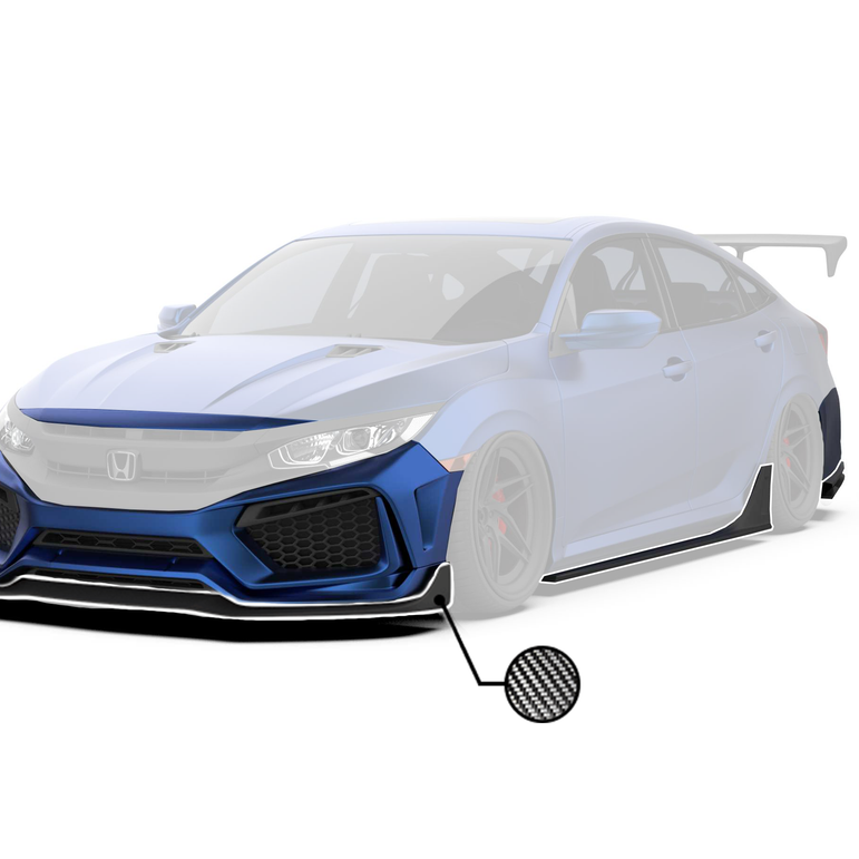 Robot Craftsman 10th Gen Honda Civic Body Kit Narrowbody Fibre Glass Reinforced Plastic Complete Body Kit