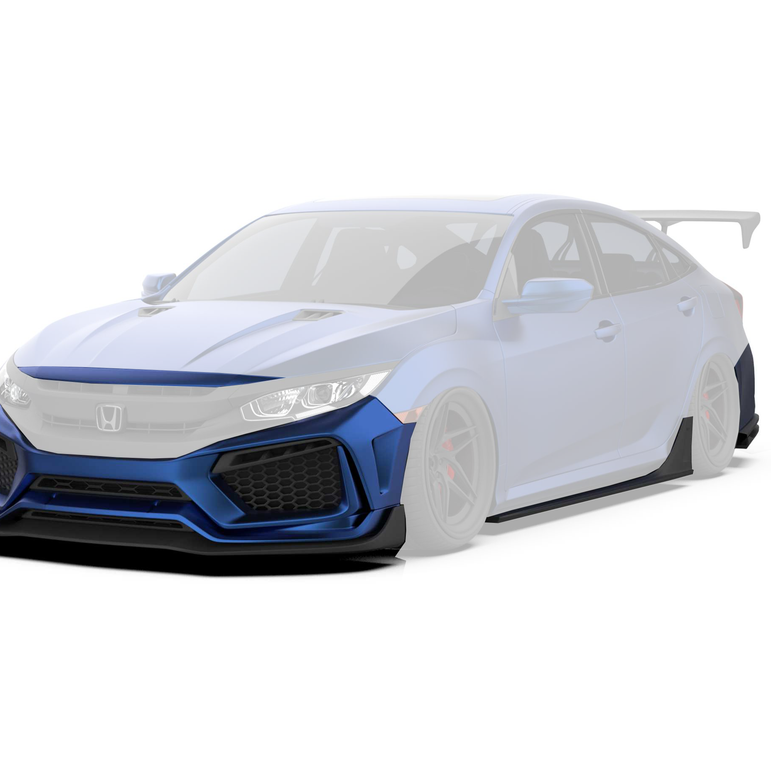 Robot Craftsman 10th Gen Honda Civic Body Kit Narrowbody Fibre Glass Reinforced Plastic Complete Body Kit
