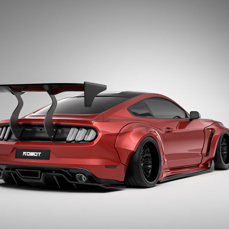 Robot Craftsman Ford Mustang V2 Fibre Glass Reinforced Plastic Complete Body Kit 2015-2023