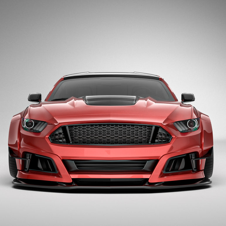 Robot Craftsman Ford Mustang V2 Fibre Glass Reinforced Plastic Complete Body Kit 2015-2023