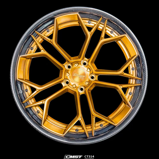 CMST 2-Piece Custom Forged Wheels CT314