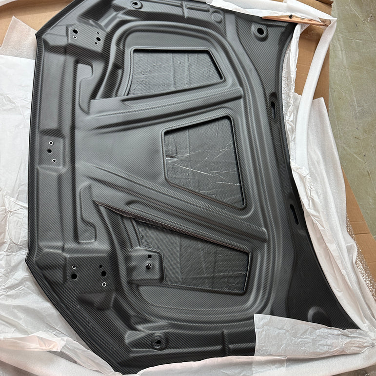 Karbel Dry Carbon Fiber Double-sided Hood Bonnet for Audi RS3 2018-2020 & S3 A3 2014-2020