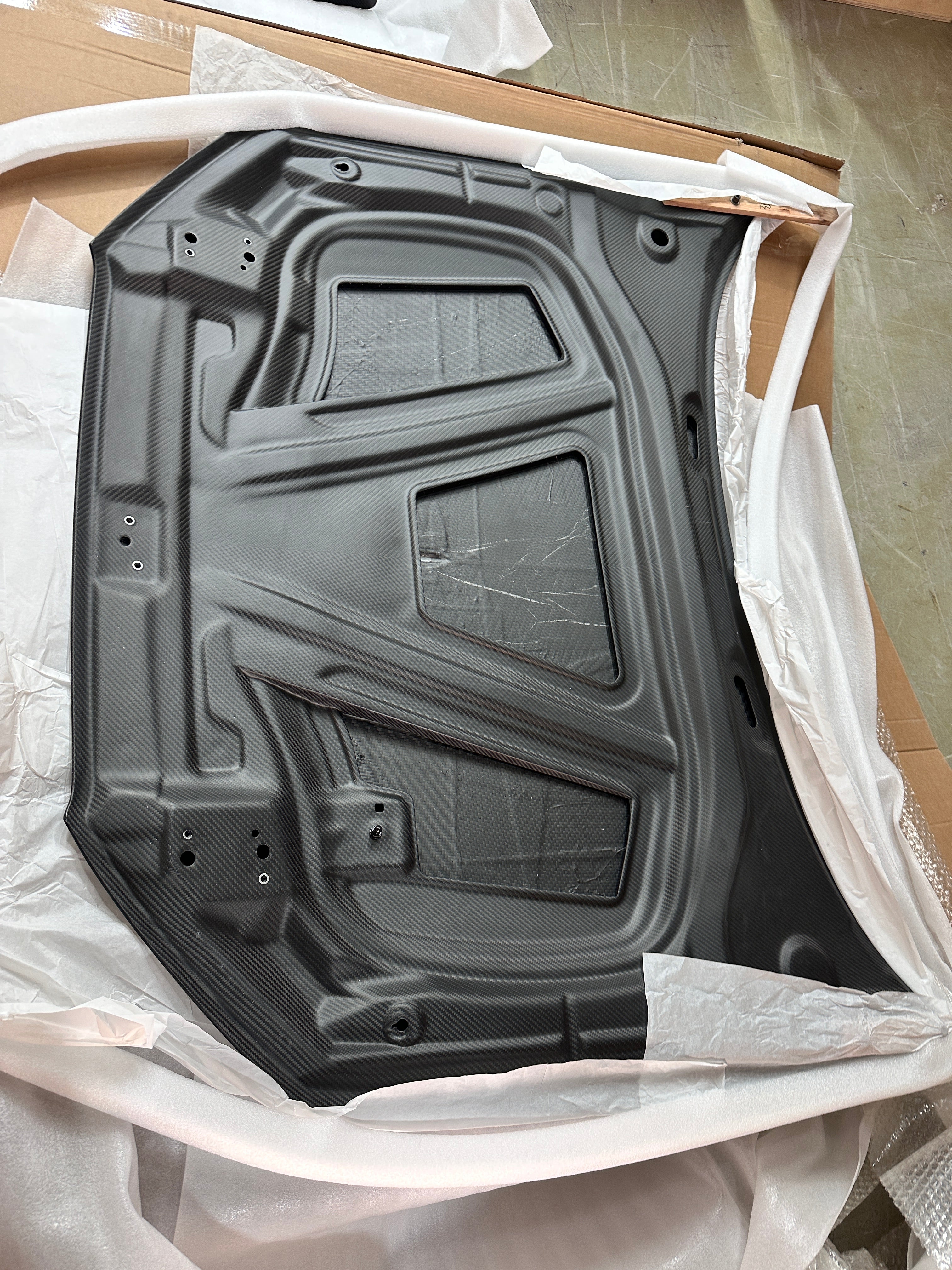 Karbel Dry Carbon Fiber Double-sided Hood Bonnet for Audi RS3 2018-2020 & S3 A3 2014-2020