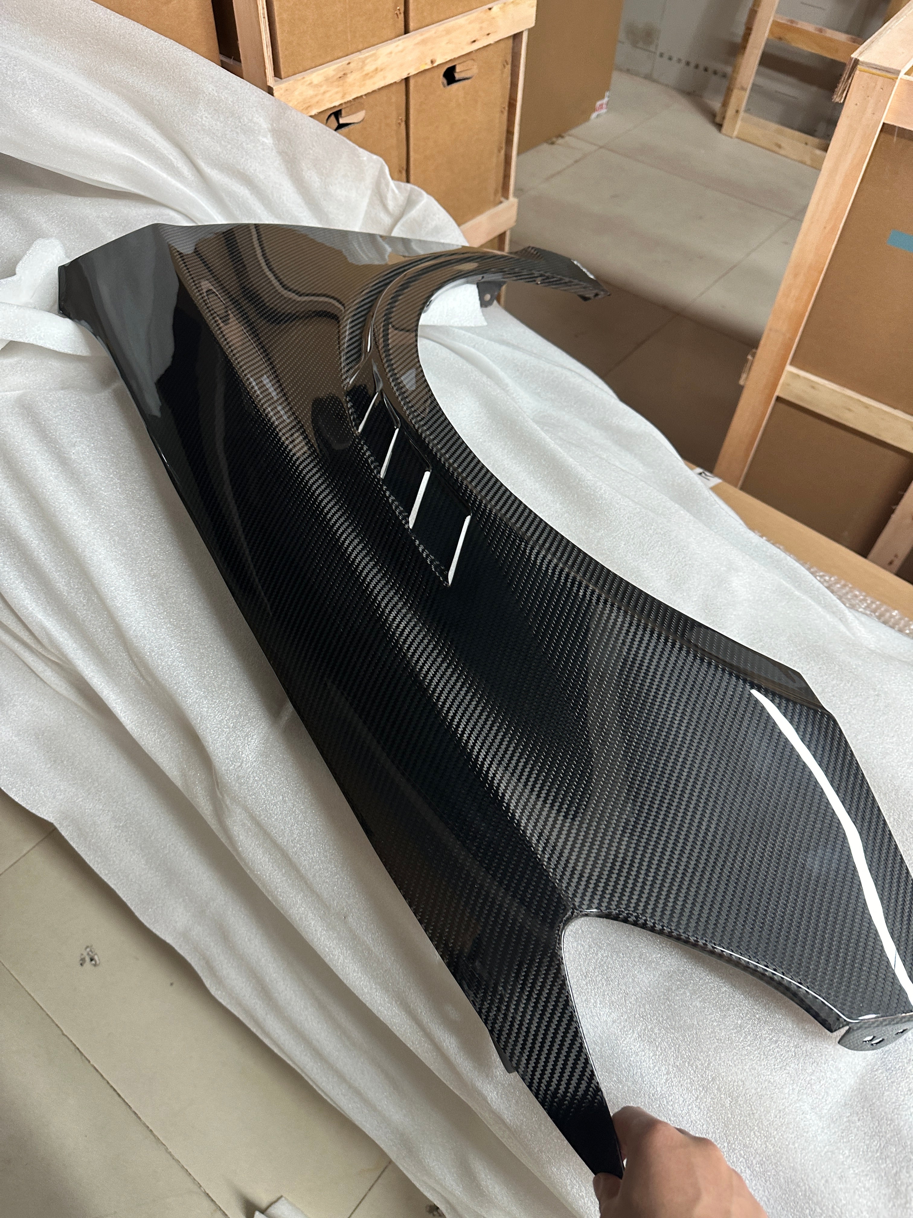 Karbel Carbon Dry Carbon Fiber Front Fenders for Audi RS3 8.5V 2017-2020 Sedan