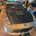 CMST Tuning Carbon Fiber Hood with Tempered Glass for Nissan 370Z Z34 Fairlady Z - Robot Bodykits
