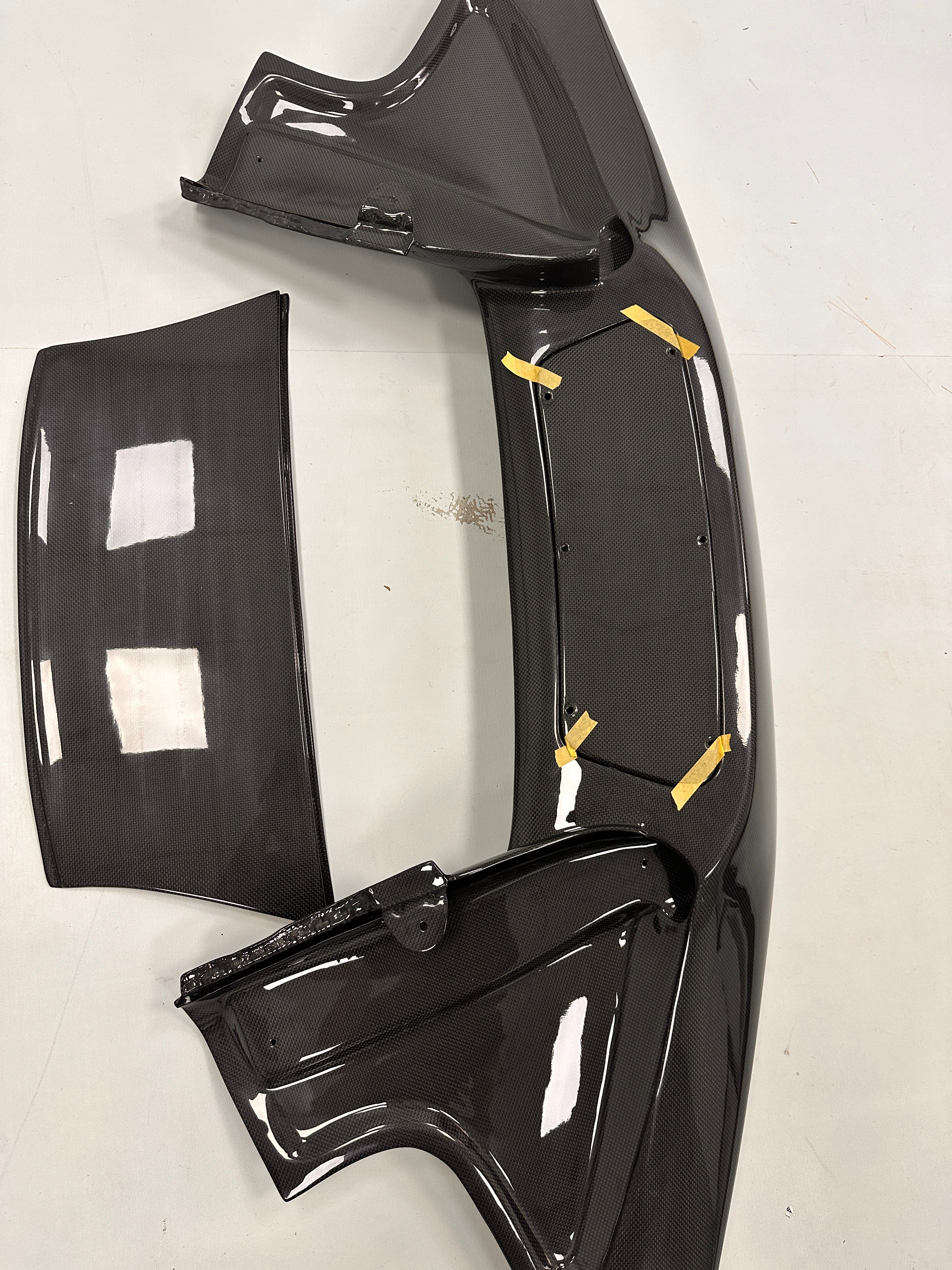 Ferrari 488GTB Upgrade to Pista Full Conversion Body Kit (Plastic & Dry-Carbon)