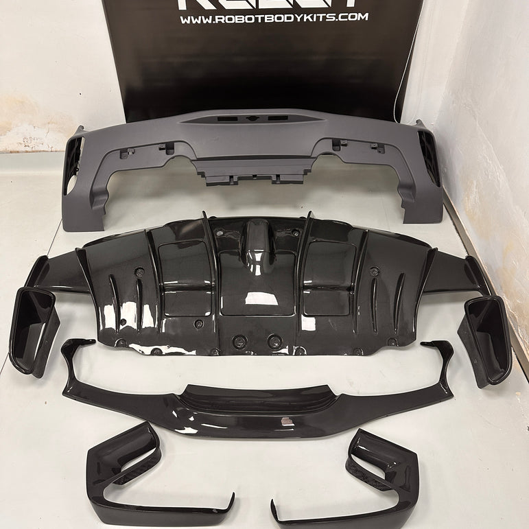 Ferrari 488GTB Upgrade to Pista Full Conversion Body Kit (Plastic & Dry-Carbon)
