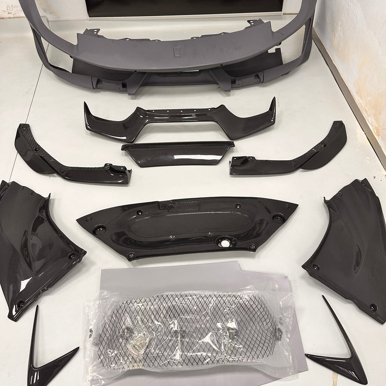 Ferrari 488GTB Upgrade to Pista Full Conversion Body Kit (Plastic & Dry-Carbon)