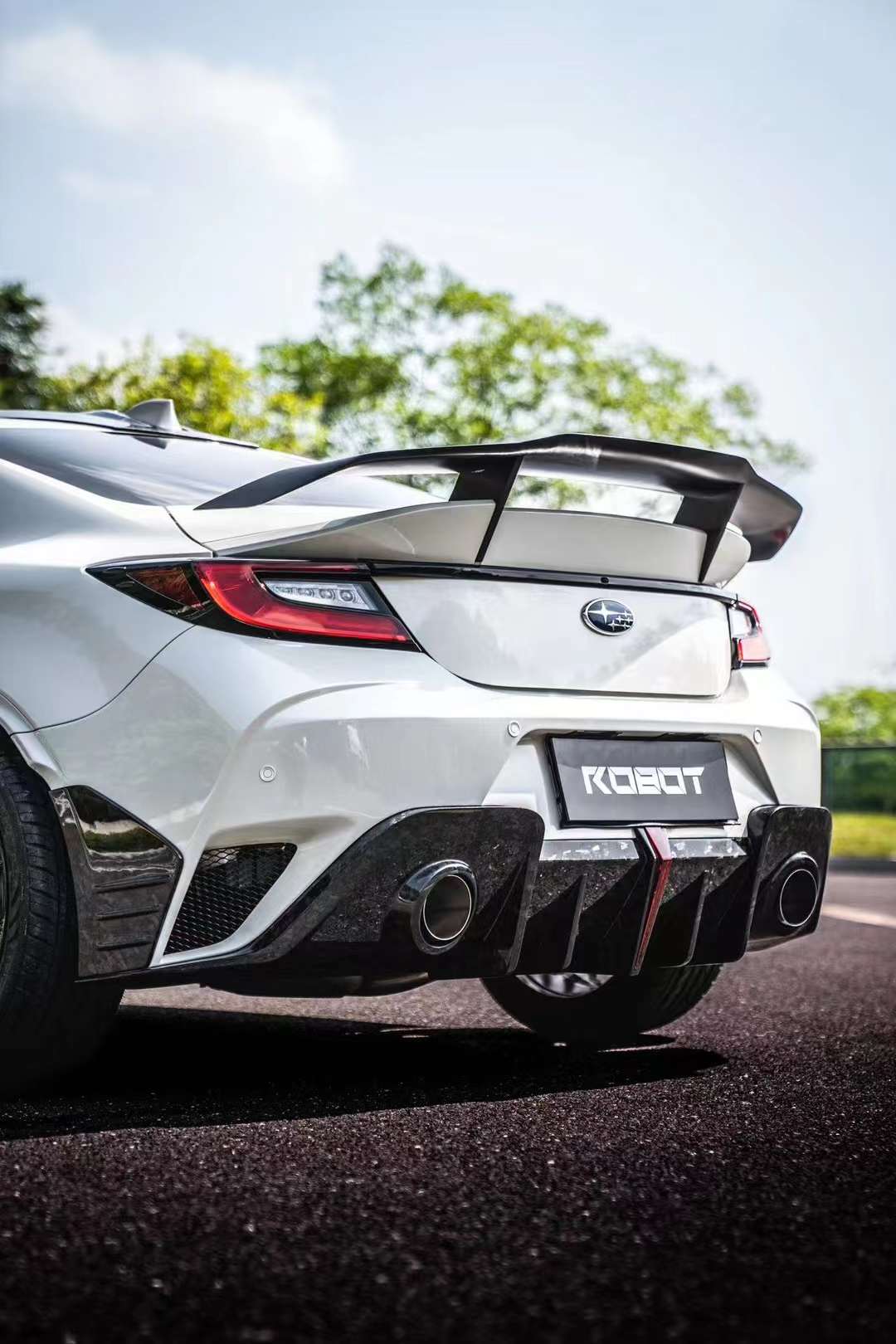 Robot Craftsman Toyota GR86 / BRZ Narrow Rear Bumper & Diffuser
