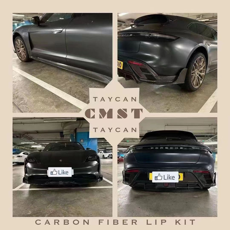 CMST Porsche Taycan Base / 4 / 4S (2020-2025) CMST Carbon Fibre Aero Body Kit - Robot Bodykits