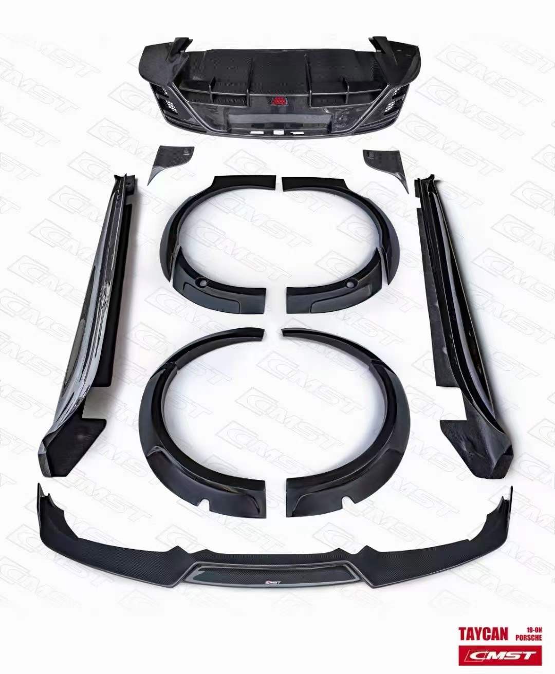 CMST Porsche Taycan Base / 4 / 4S (2020-2025) CMST Carbon Fibre Aero Body Kit - Robot Bodykits