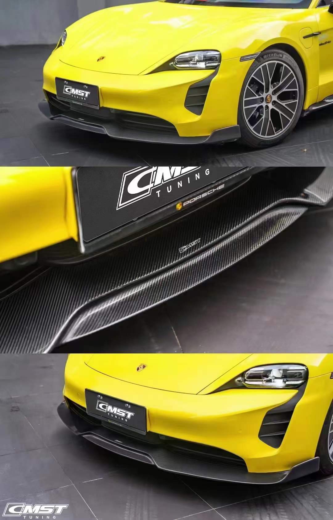 CMST Porsche Taycan Base / 4 / 4S (2020-2025) CMST Carbon Fibre Aero Body Kit - Robot Bodykits