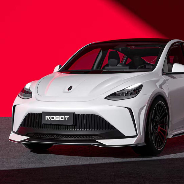 Robot Craftsman Tesla Model Y Starship Aluminium Bonnet / Hood