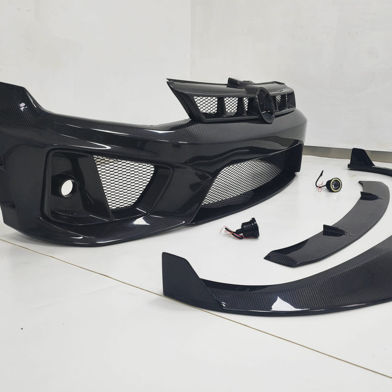 Robot Craftsman Volkswagen Golf / GTI / Golf R MK7 MK7.5 Fibre Glass Reinforced Plastic Complete Front Bumper (FRP)