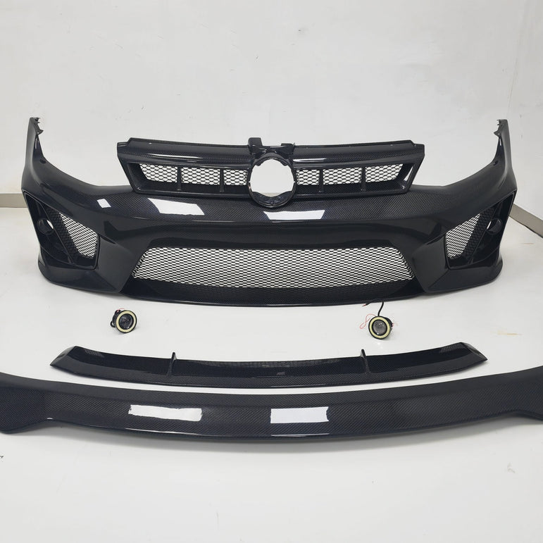 Robot Craftsman Volkswagen Golf / GTI / Golf R MK7 MK7.5 Fibre Glass Reinforced Plastic Complete Front Bumper (FRP)