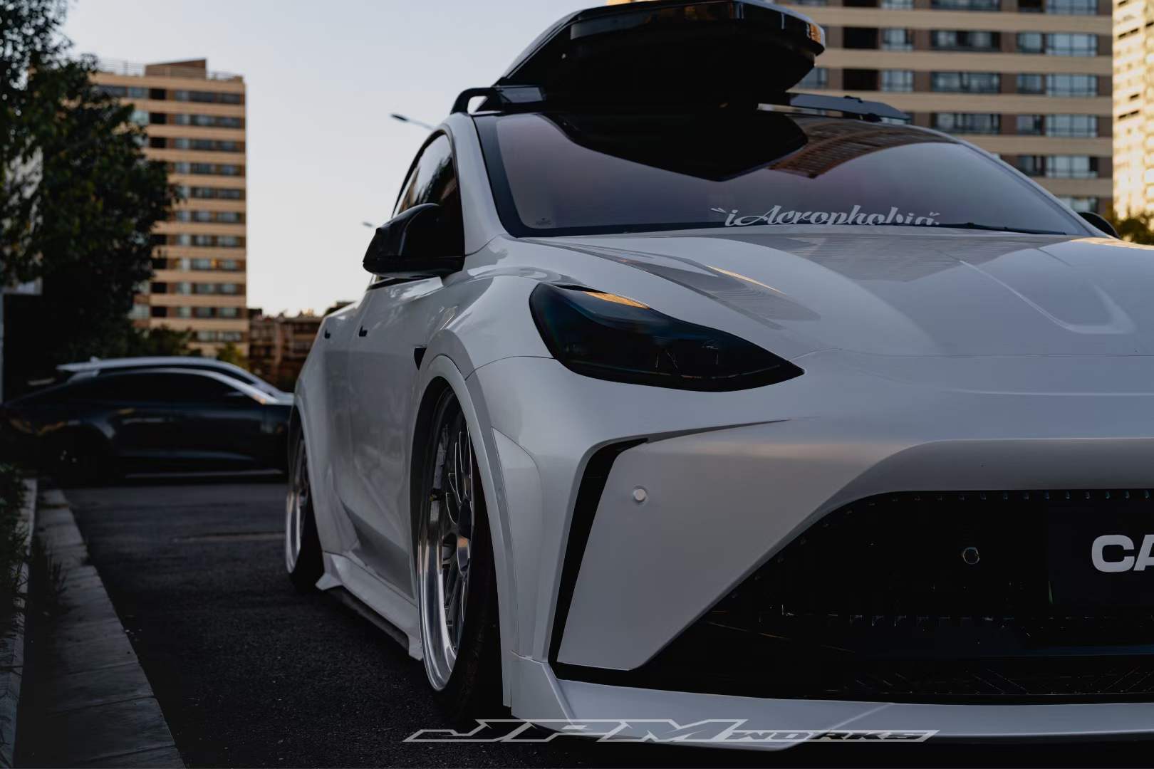 Robot Craftsman Tesla Model Y Starship Polypropylene Front Bumper