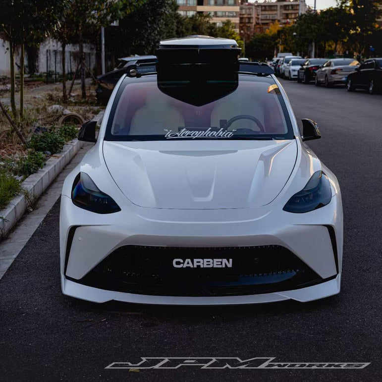 Robot Craftsman Tesla Model Y Starship Polypropylene Front Bumper