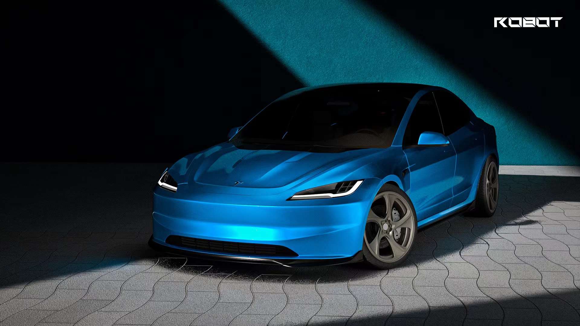 Robot Craftsman Tesla Model 3 Highland Bonnet / Hood