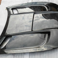 Kid Louis Mercedes Benz C190 AMG GT GTS GTC GTR Dry-Carbon Fiber Hood / Bonnet Black Series Style 2015 - 2021