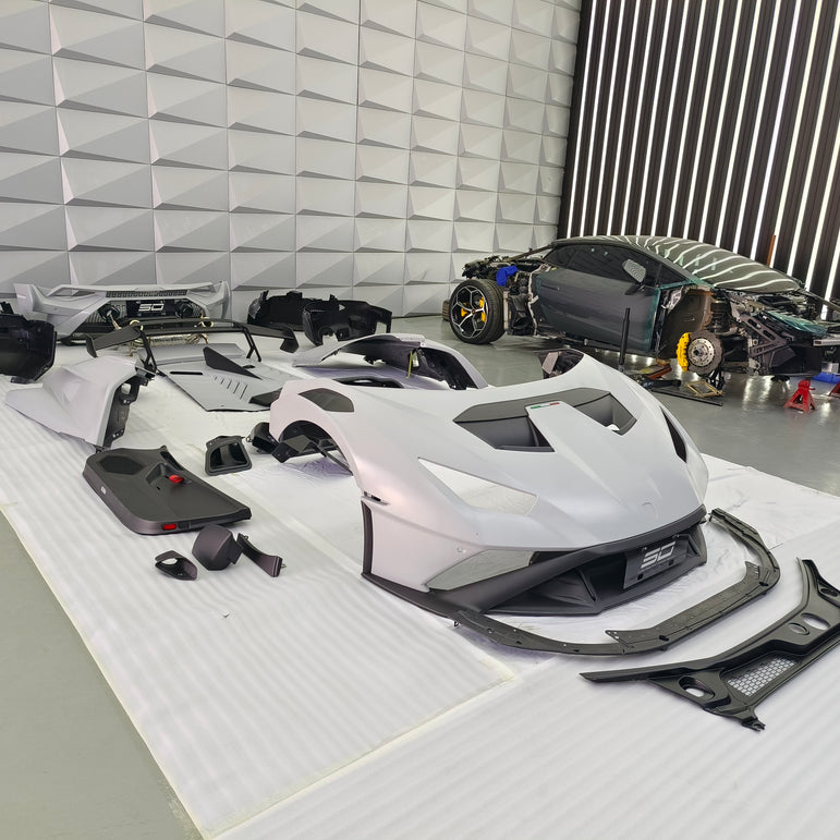 SD Dynamics Lamborghini Huracan to STO Conversion Dry-Carbon Full Body Kit